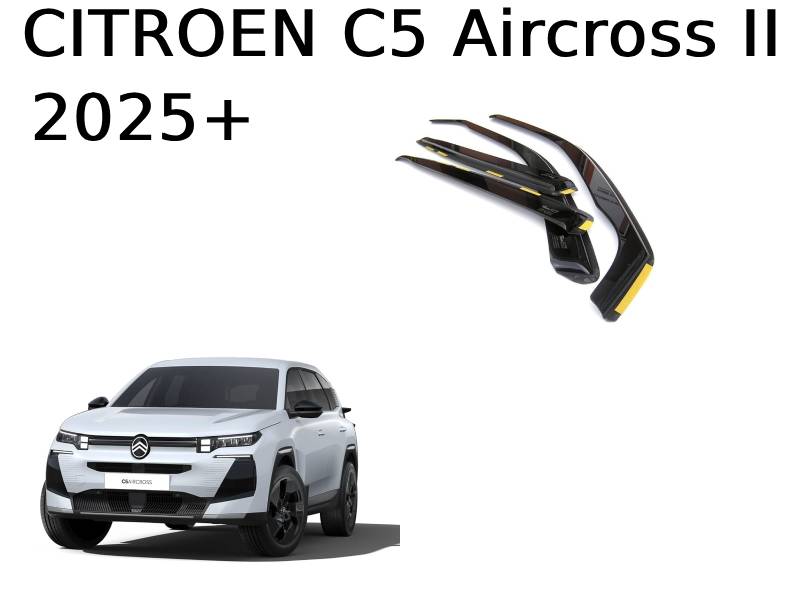 ®HEKO מגני רוח השחלה לסיטרואן C5 איירקרוס דור 2 2025+
