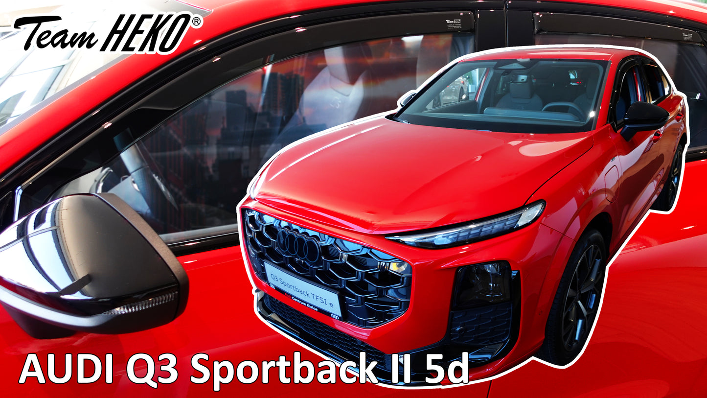 ®HEKO מגני רוח השחלה לאאודי Q3 ספורטבק שנת 2025+