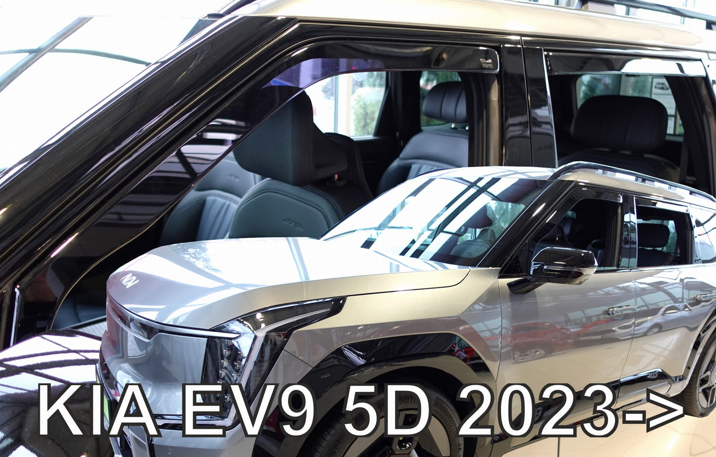 HEKO מגני רוח השחלה לקיה EV9 שנת 2023+