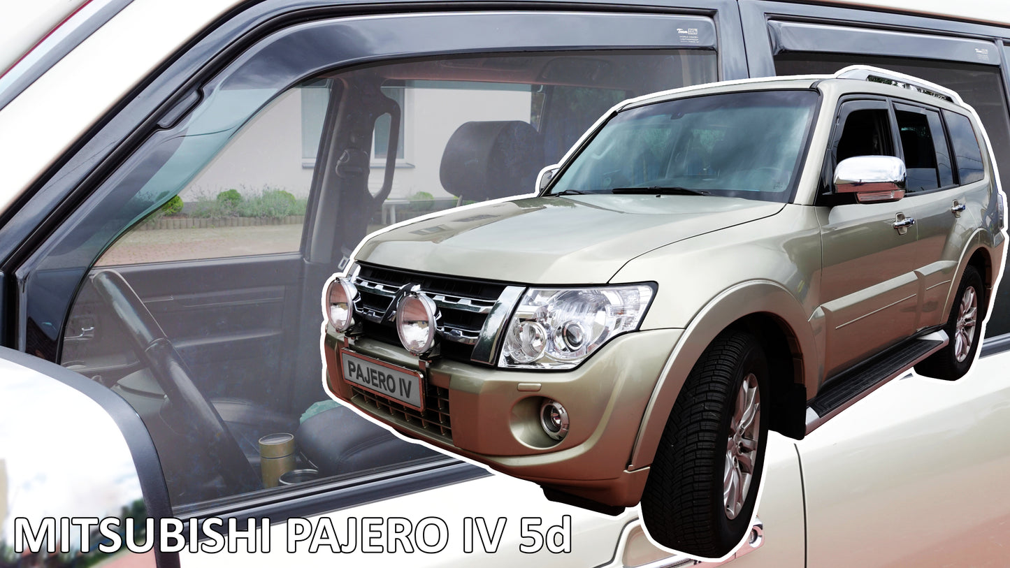 HEKO מגני רוח השחלה למיצובישי פאג'רו ארוך שנים 2000-2018