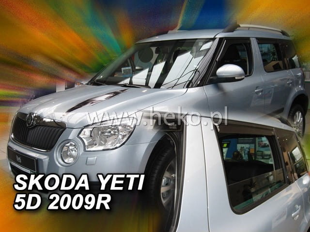 ™HEKO מגני רוח השחלה לסקודה יטי שנת 2009+