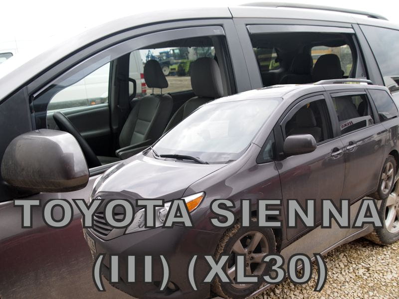 ™HEKO מגני רוח השחלה לטויוטה סיינה שנים 2010-2020