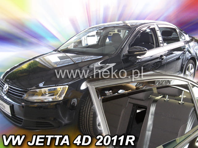 מגני רוח השחלה VW Jetta 4d 2011-> sedan (rear deflectors included)