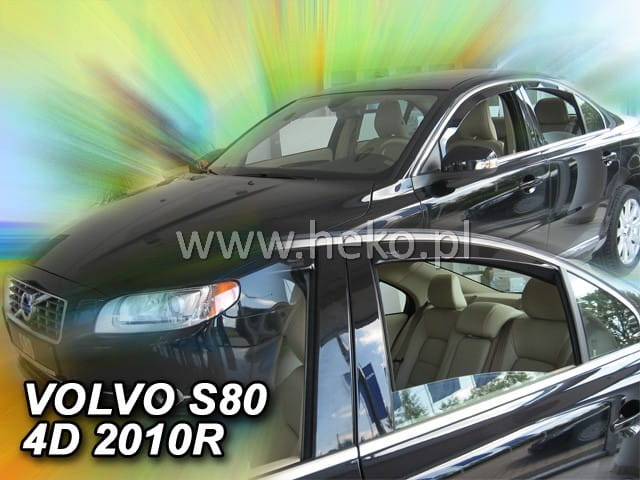 מגני רוח השחלה VOLVO S80 II 4d 2006-> (rear deflectors included)