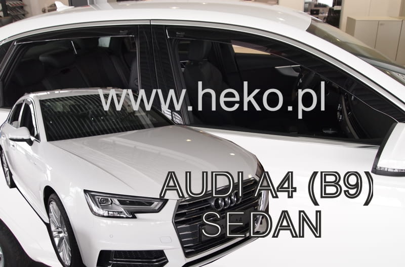 ®HEKO מגני רוח השחלה לאאודי A4 סדן שנים 2015-2023 B9