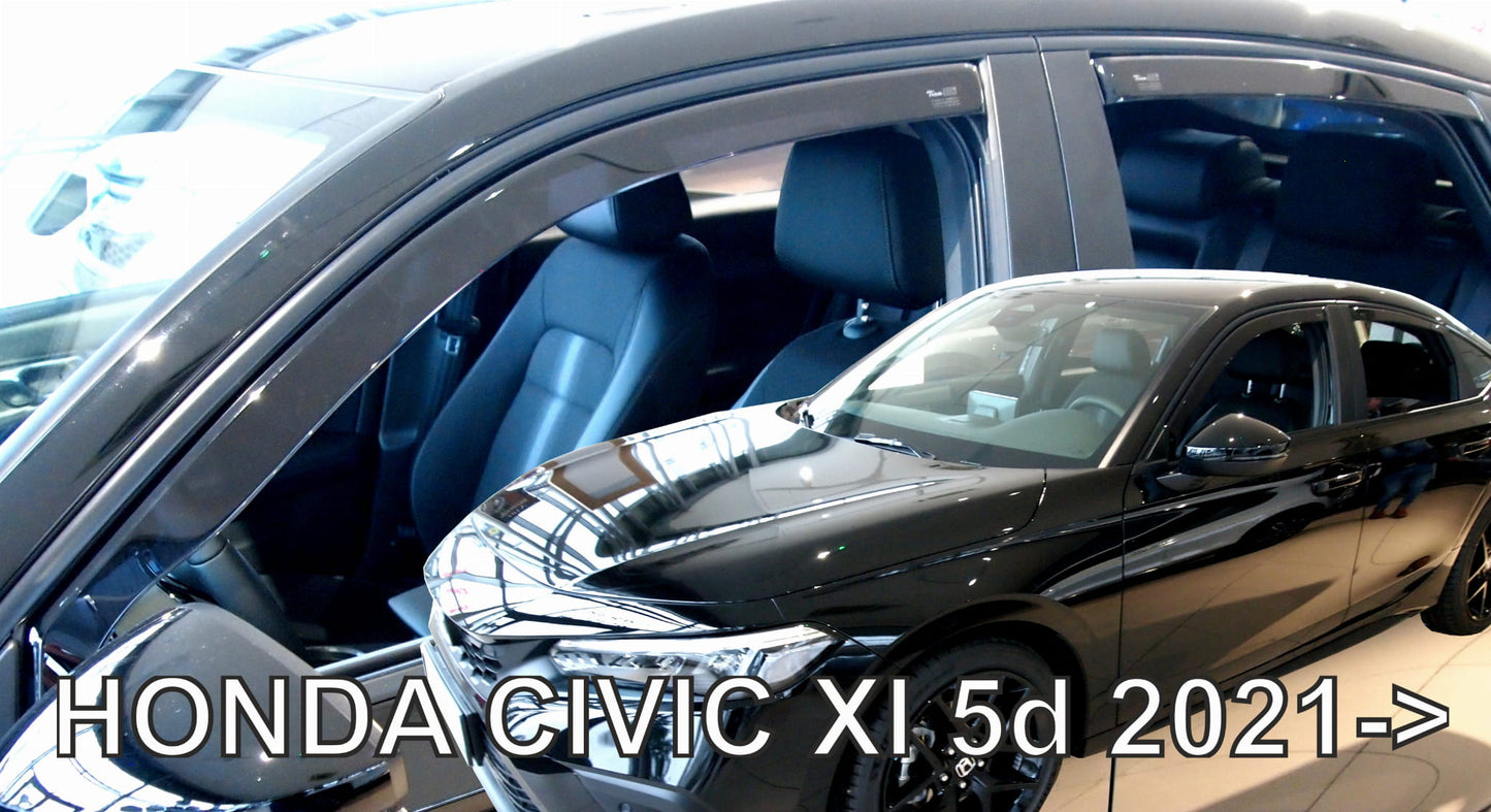 HEKO מגני רוח השחלה להונדה סיויק הצ'בק דור 11 2021+