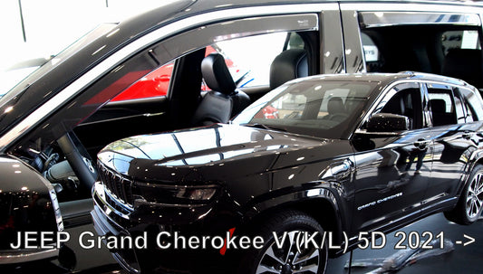 HEKO מגני רוח השחלה לג'יפ גרנד צ'ירוקי WL קצר שנת 2021+