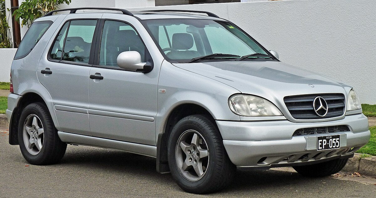 HEKO מגני רוח השחלה למרצדס ML W163 שנים 1997-2005