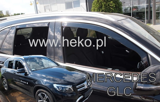 HEKO מגני רוח השחלה למרצדס GLC I X253 שנים 2016-2022