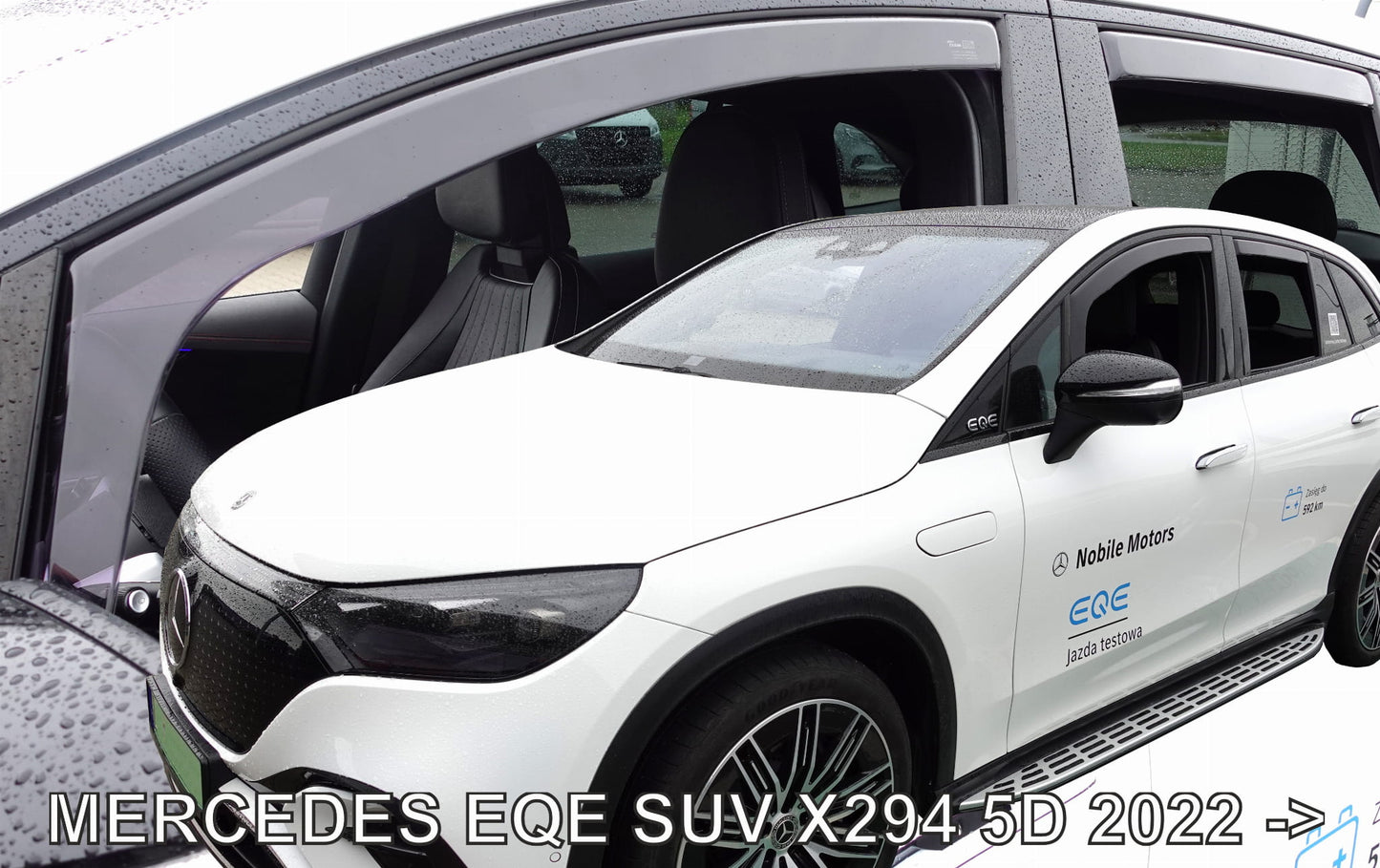 HEKO מגני רוח השחלה למרצדס EQE SUV שנת 2022+