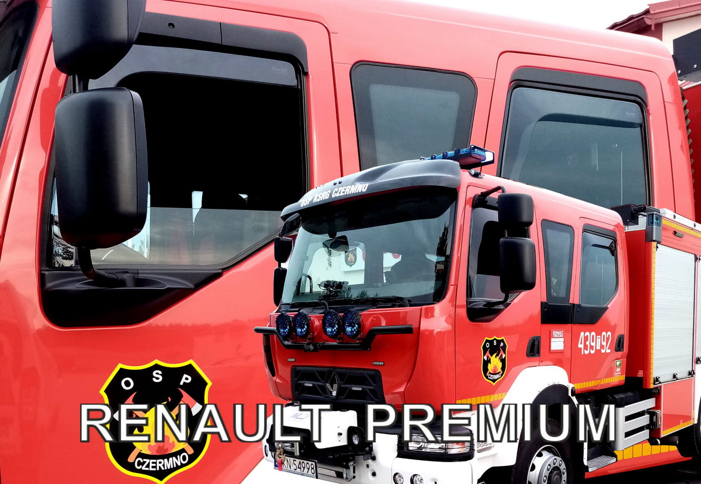 HEKO מגני רוח השחלה למשאית רנו פרמיום / VOLVO fl/fe / DAF LF 2001 – 2024