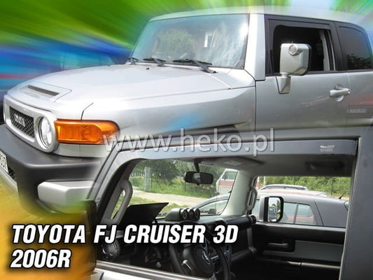 ™HEKO מגני רוח השחלה לטויוטה FJ Cruiser שנים 2006-2022