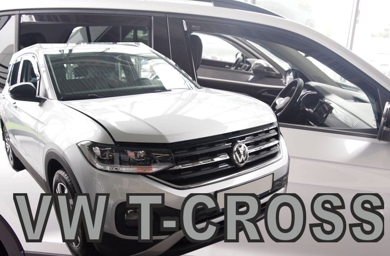 מגני רוח השחלה VW T-Cross 5d 2019-> (rear deflectors included)