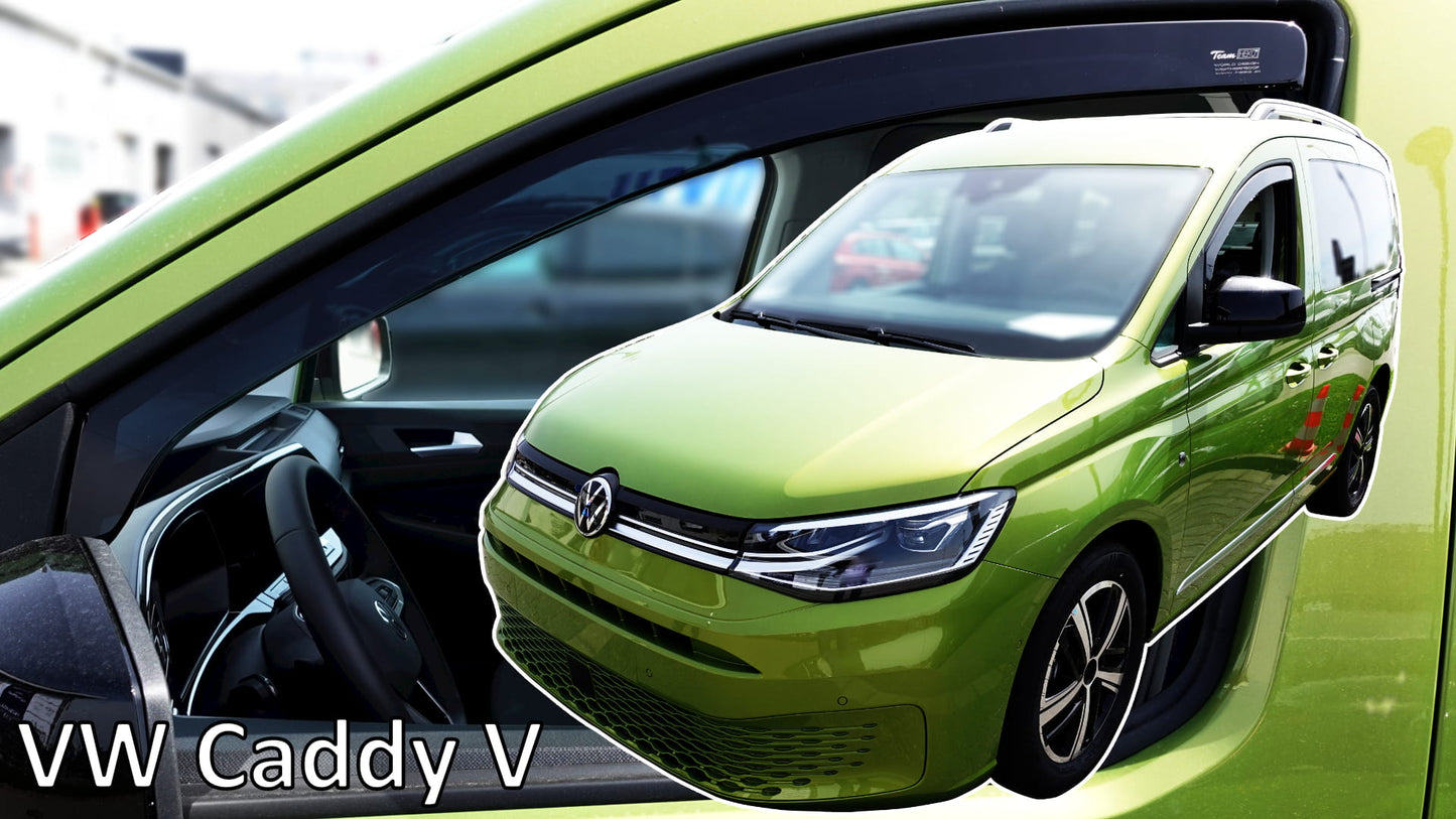 מגני רוח השחלה VW Caddy V 2021-> (front only)