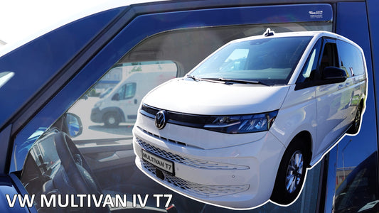 מגני רוח השחלה VW Multivan IV T7 2d 2021-> (front only)
