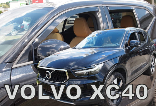 מגני רוח השחלה VOLVO XC40 5d 2018-> (rear deflectors included)