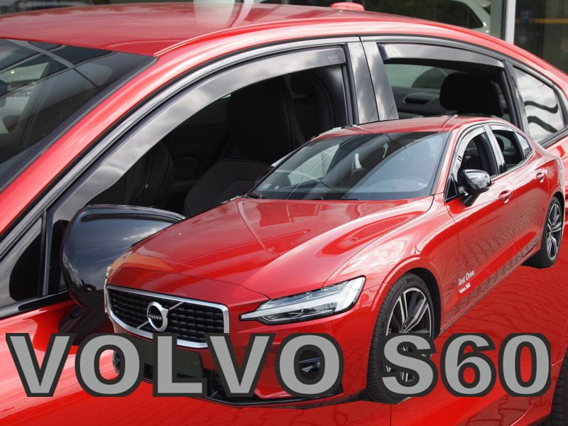 מגני רוח השחלה VOLVO S60 III 4d 2018-> (rear deflectors included)