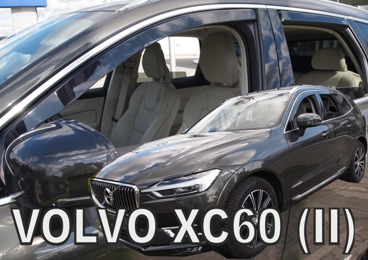 מגני רוח השחלה VOLVO XC60 II 5d 2017-> (rear deflectors included)